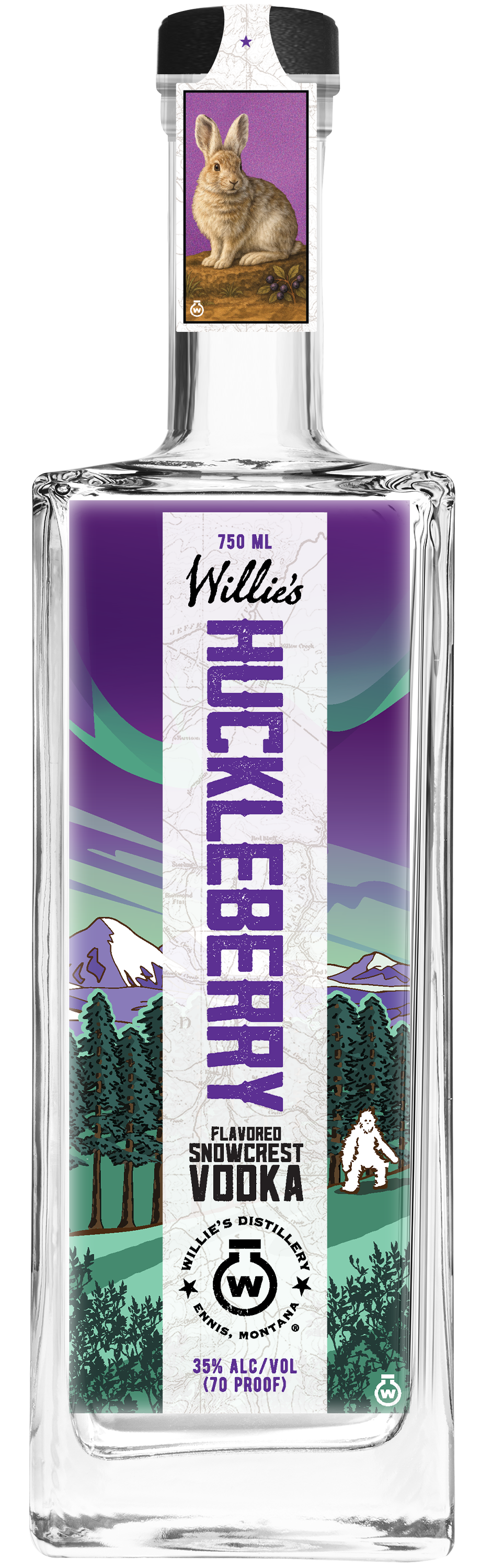 Willie's Snowcrest Huckleberry Vodka – Big Thirst