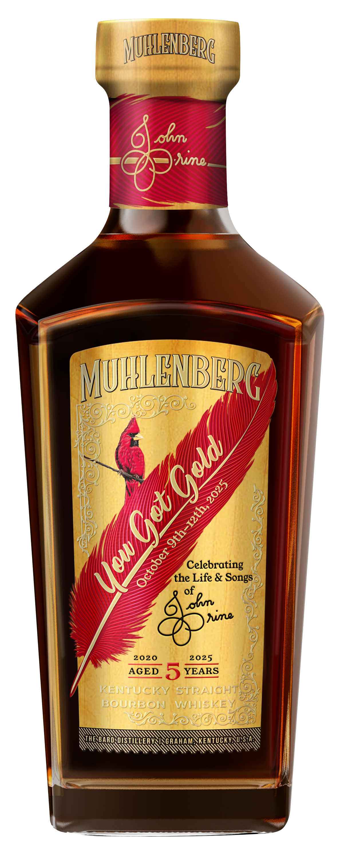 Muhlenberg John Prine 2025 Limited Edition Kentucky Bourbon – Big