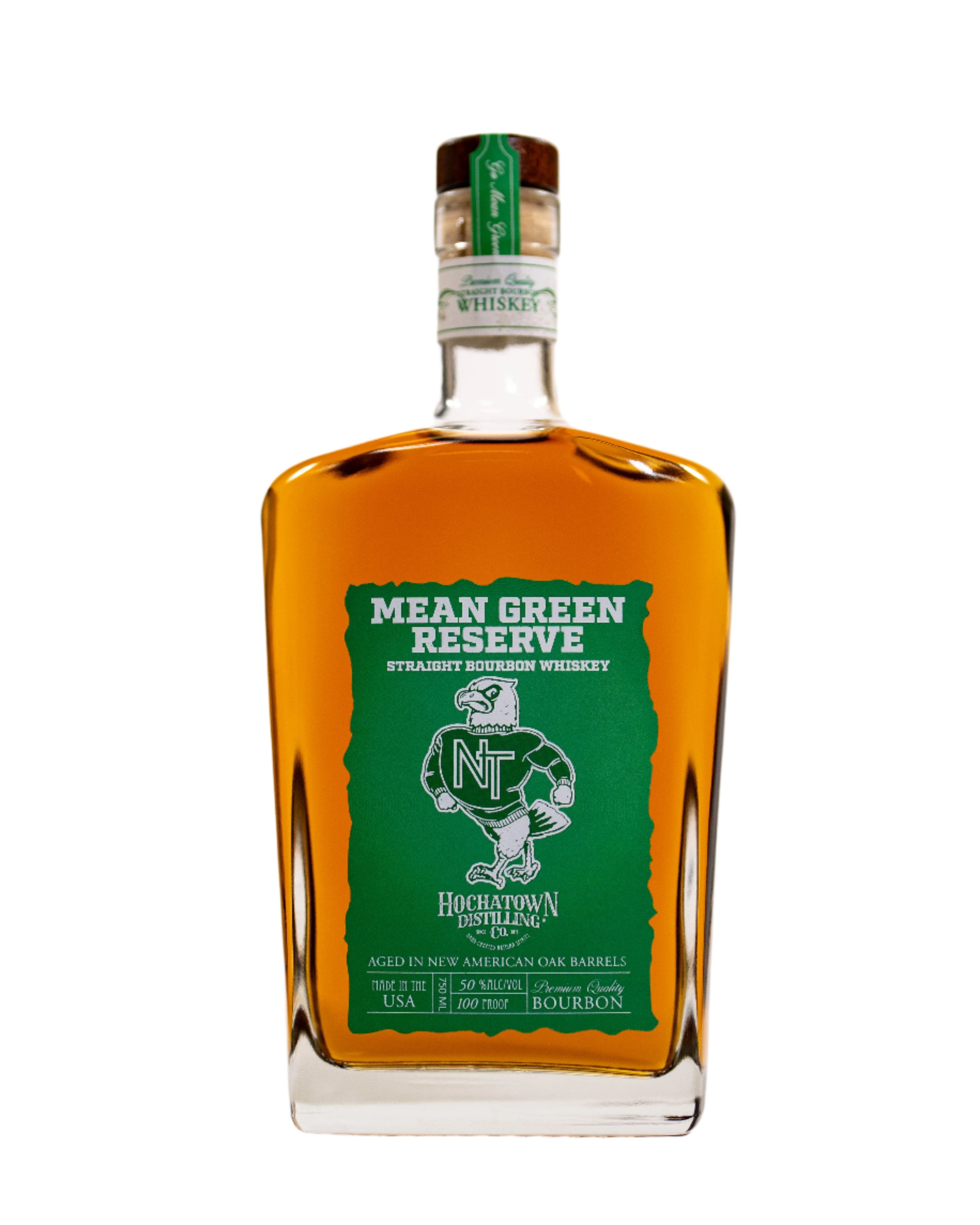 University of North Texas Mean Green Reserve Straight Bourbon