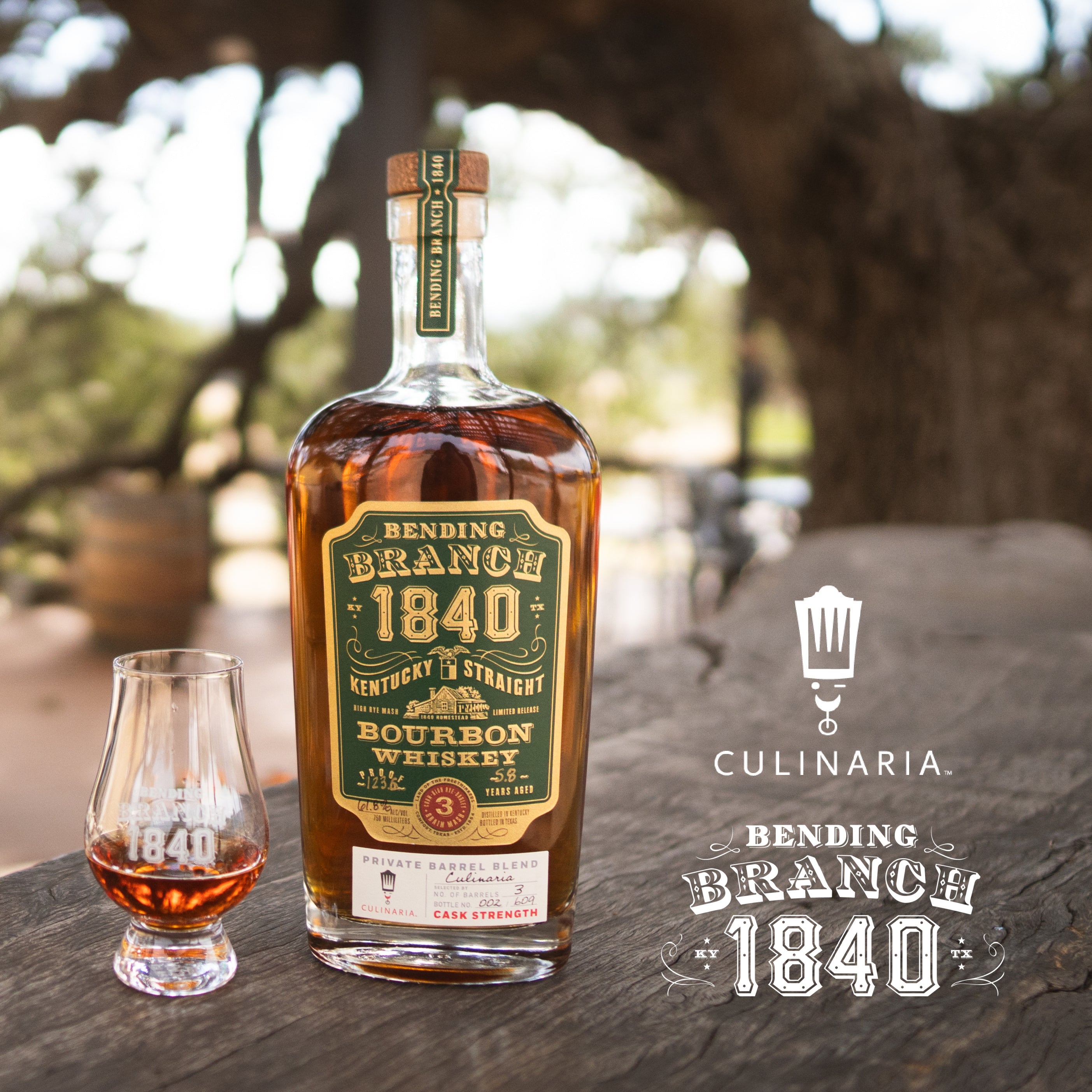 Bending Branch 1840 Culinaria Private Barrel Bourbon Blend Big Thirst