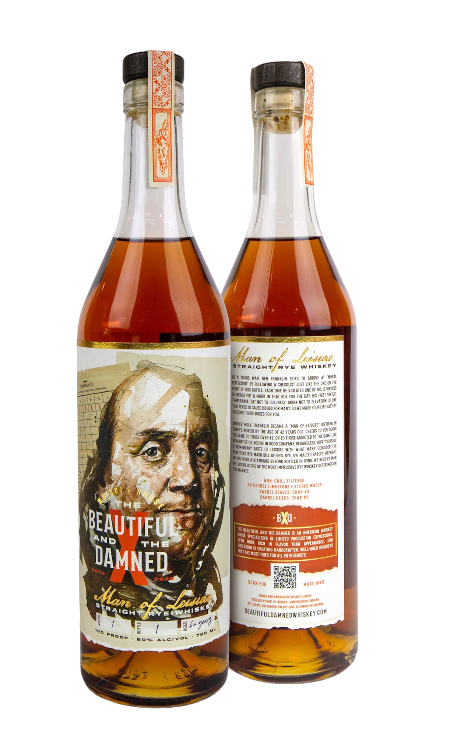 Man of Leisure Straight Rye Whiskey – Big Thirst