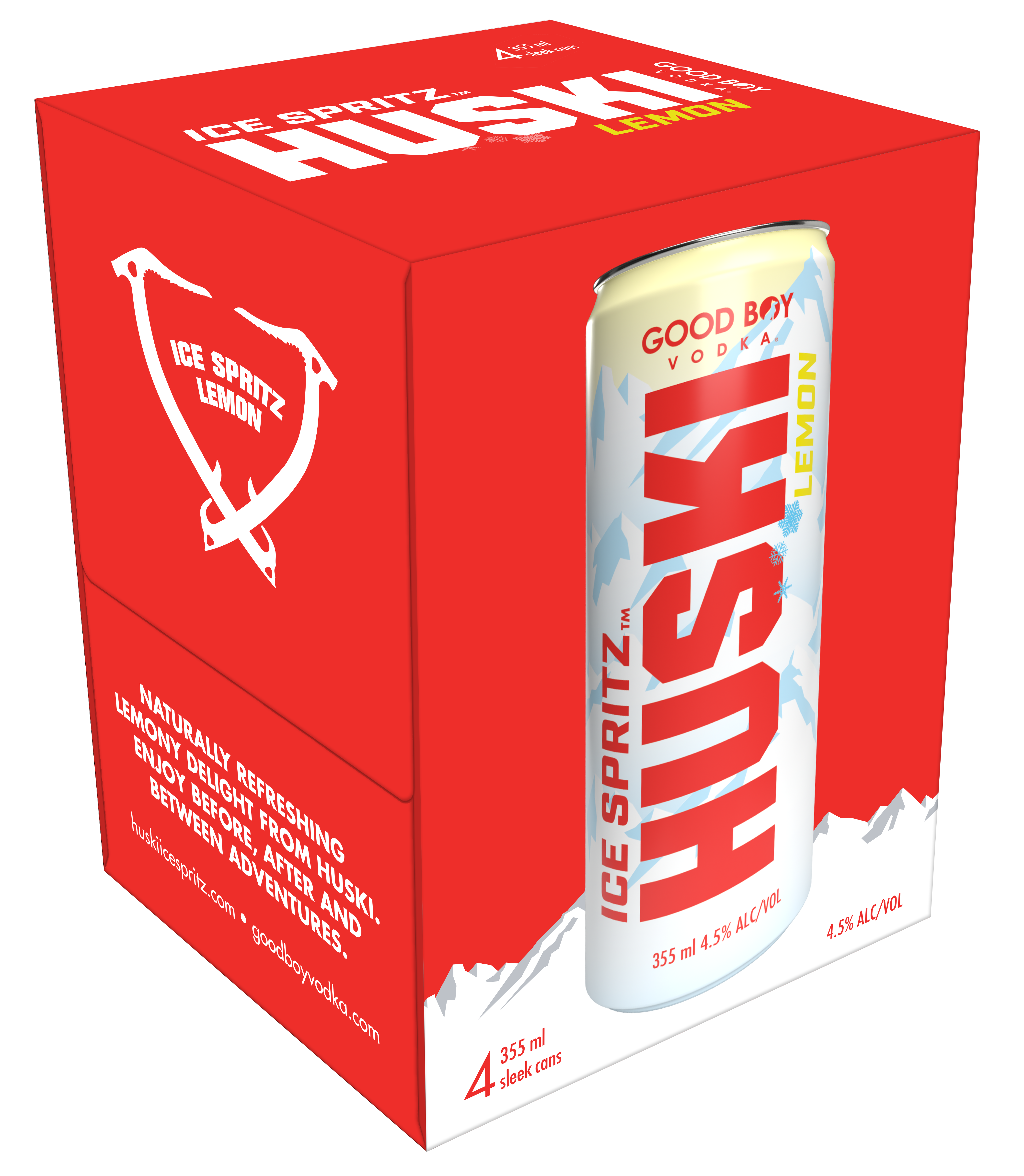 Huski Glacière Big Can - Gardez Vos Grandes Canettes 440ml Et 500ml Bien Fraîches Jusqu'à La Dernière Goutte !