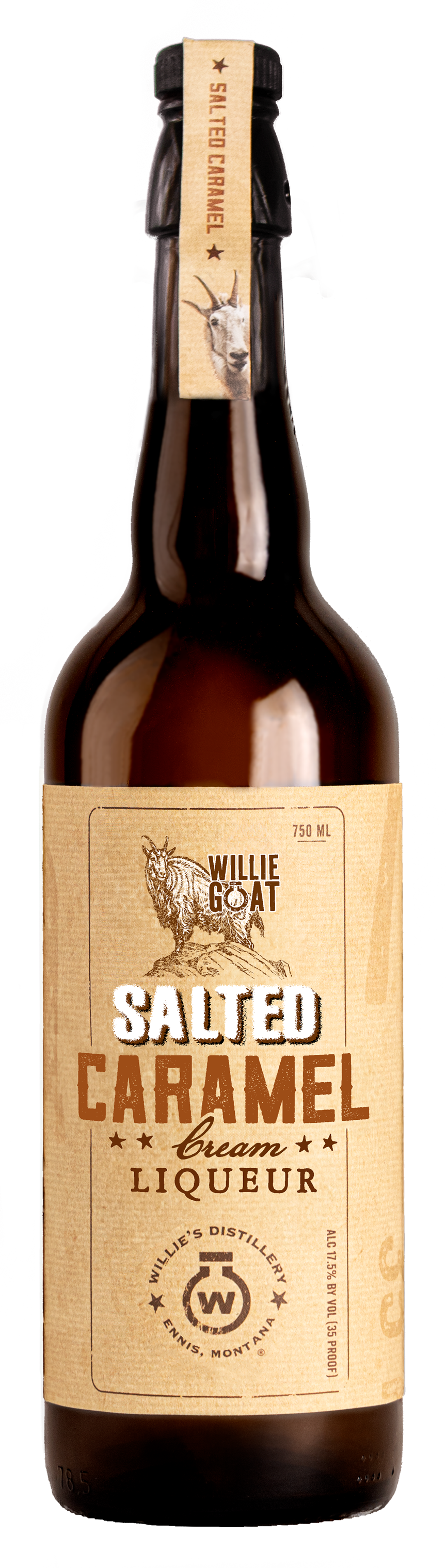 Willie's Salted Caramel Cream Liqueur – Big Thirst