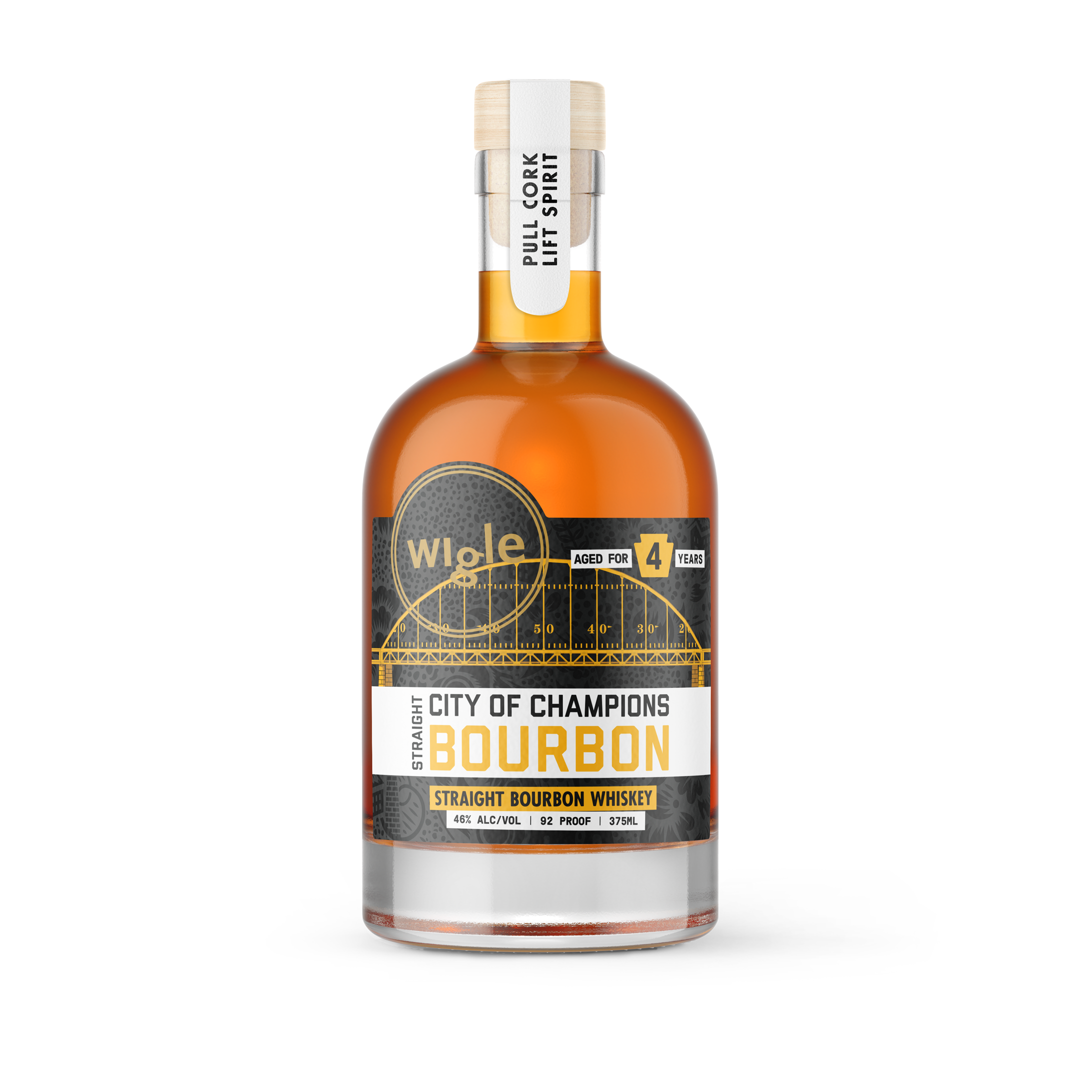 Wigle City Of Champions Straight Bourbon - 375 Ml – Big Thirst