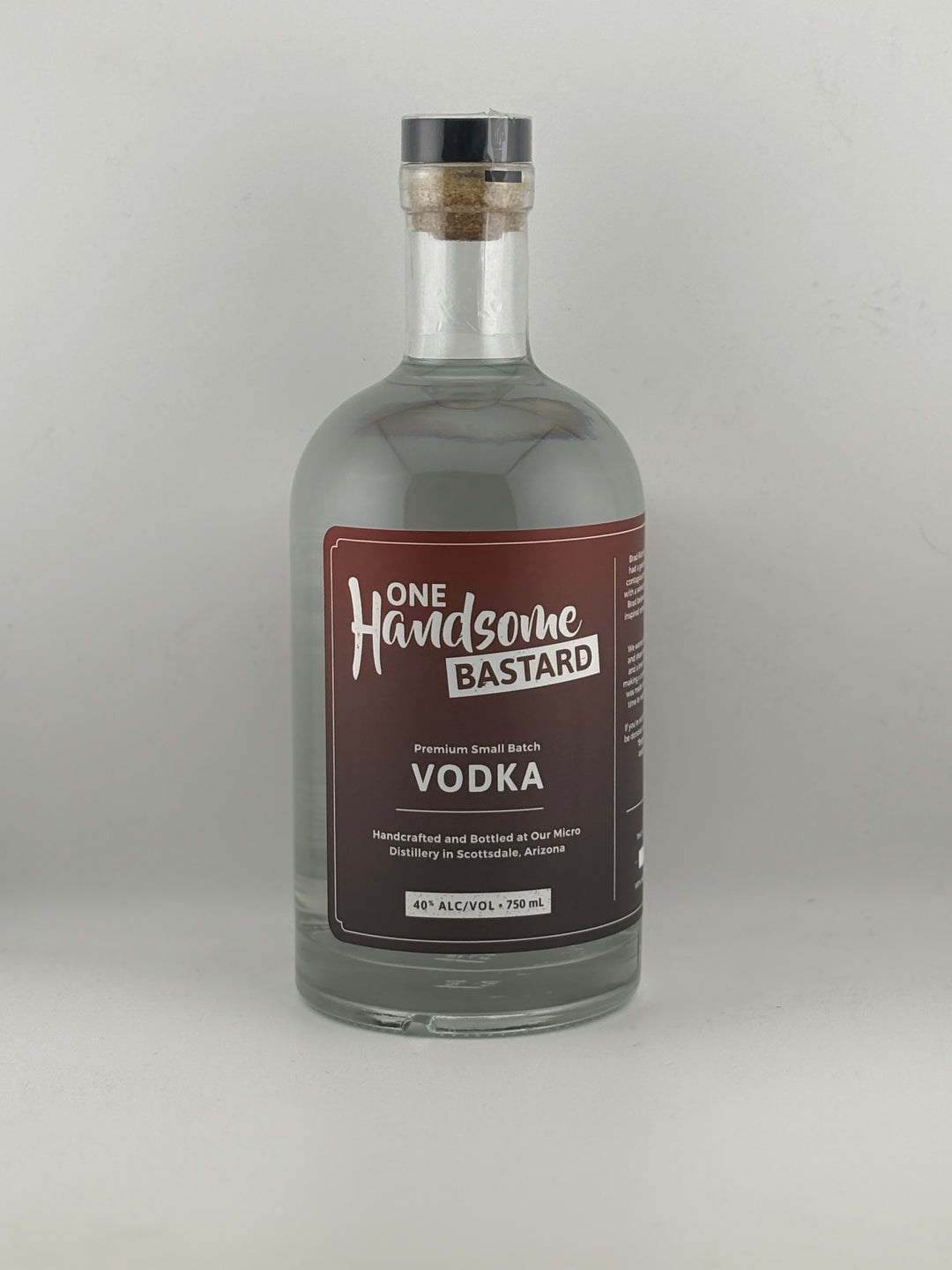 One Handsome Bastard Ultra-Premium Potato Vodka