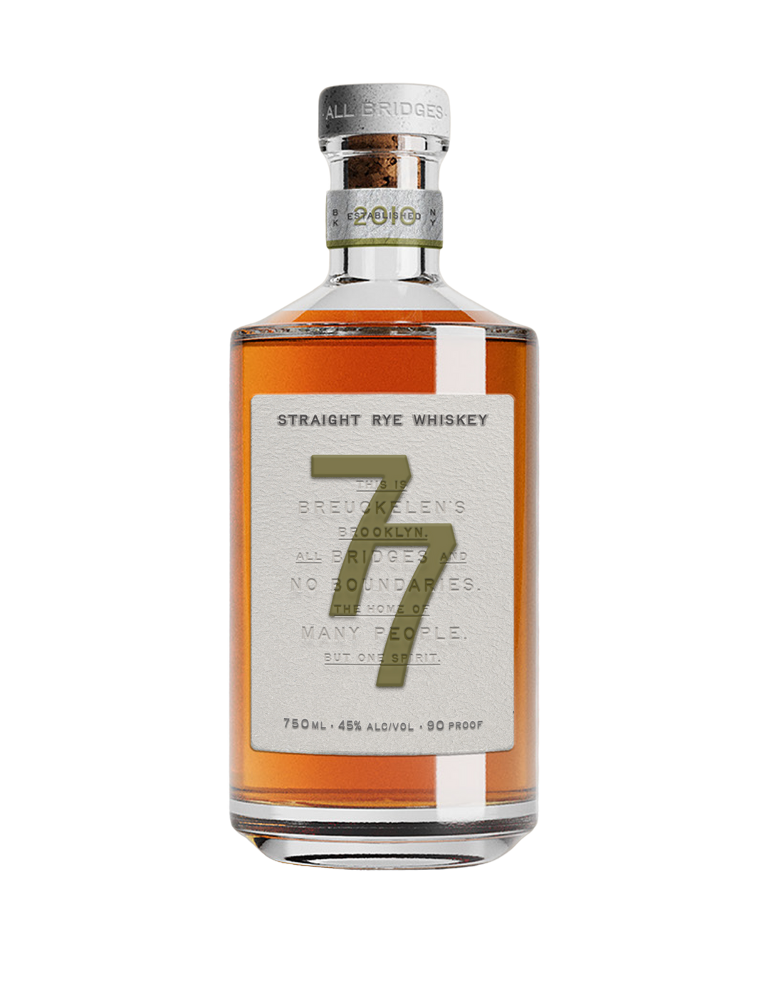 77 Straight Rye Whiskey