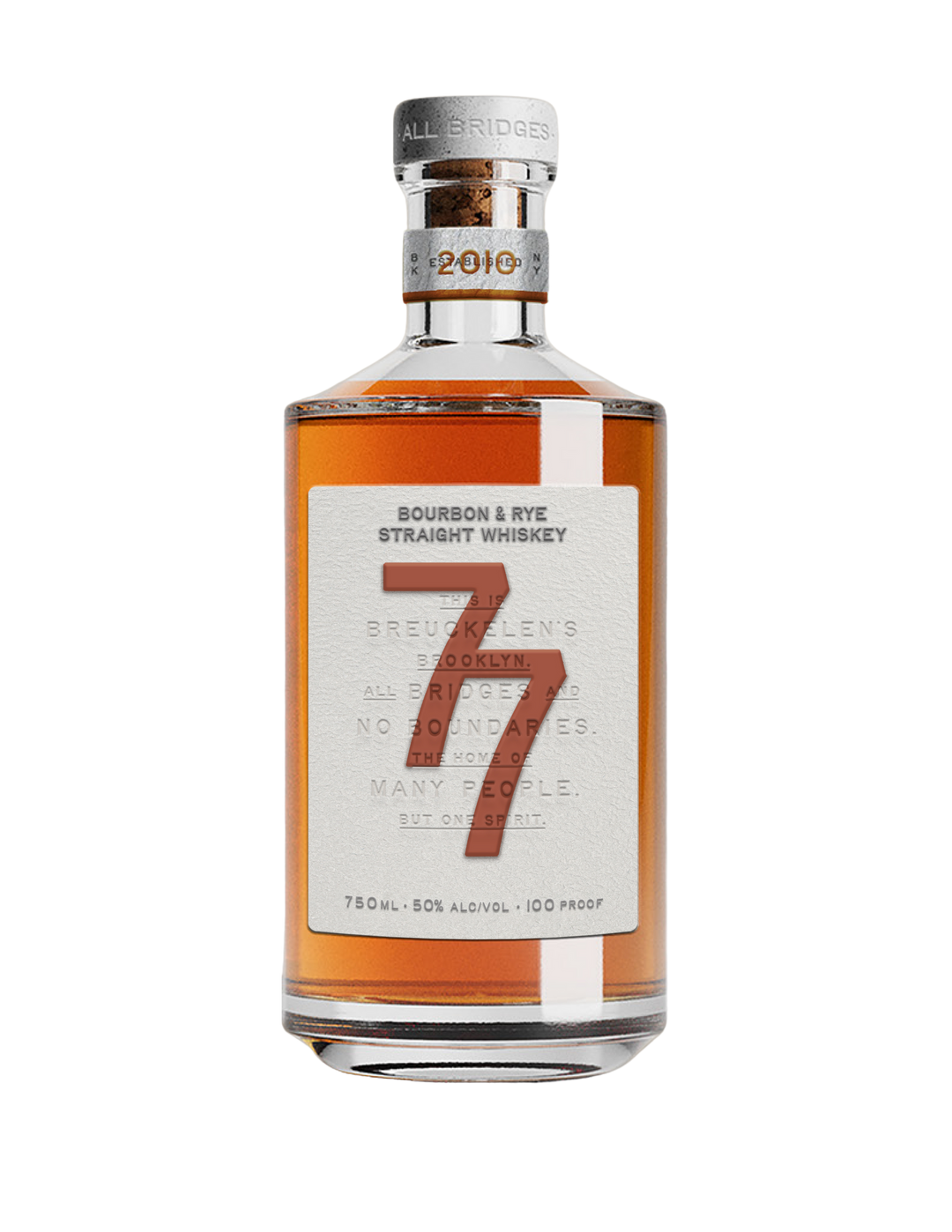 77 Bourbon & Rye Straight Whiskey