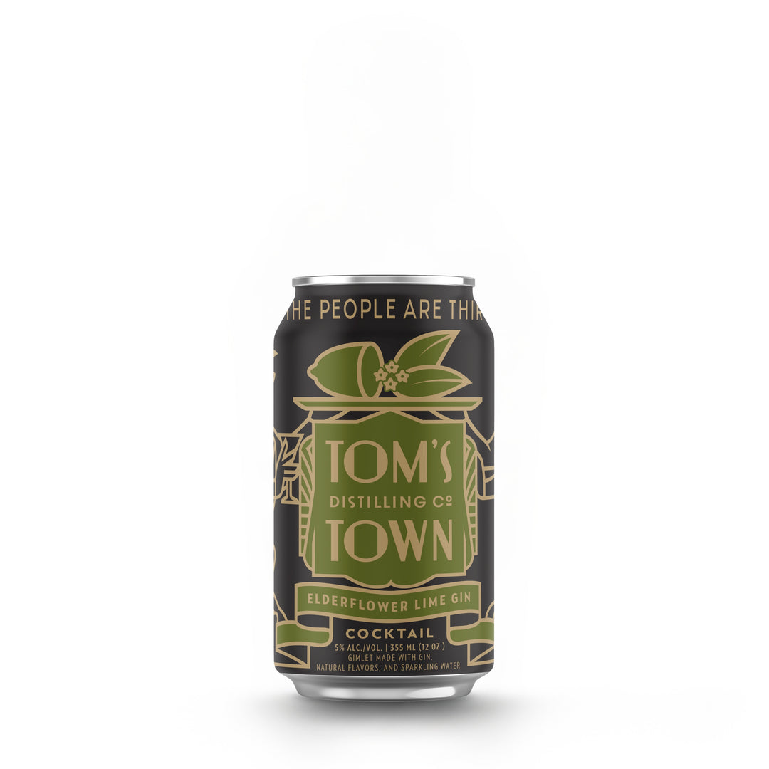 Elderflower Lime Gin Cocktail