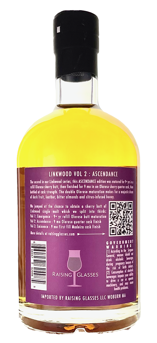 Ascendance Linkwood 10 yr Double Oloroso Single Malt Scotch