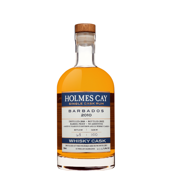 BARBADOS 2010 WHISKY CASK, Single Cask Rum