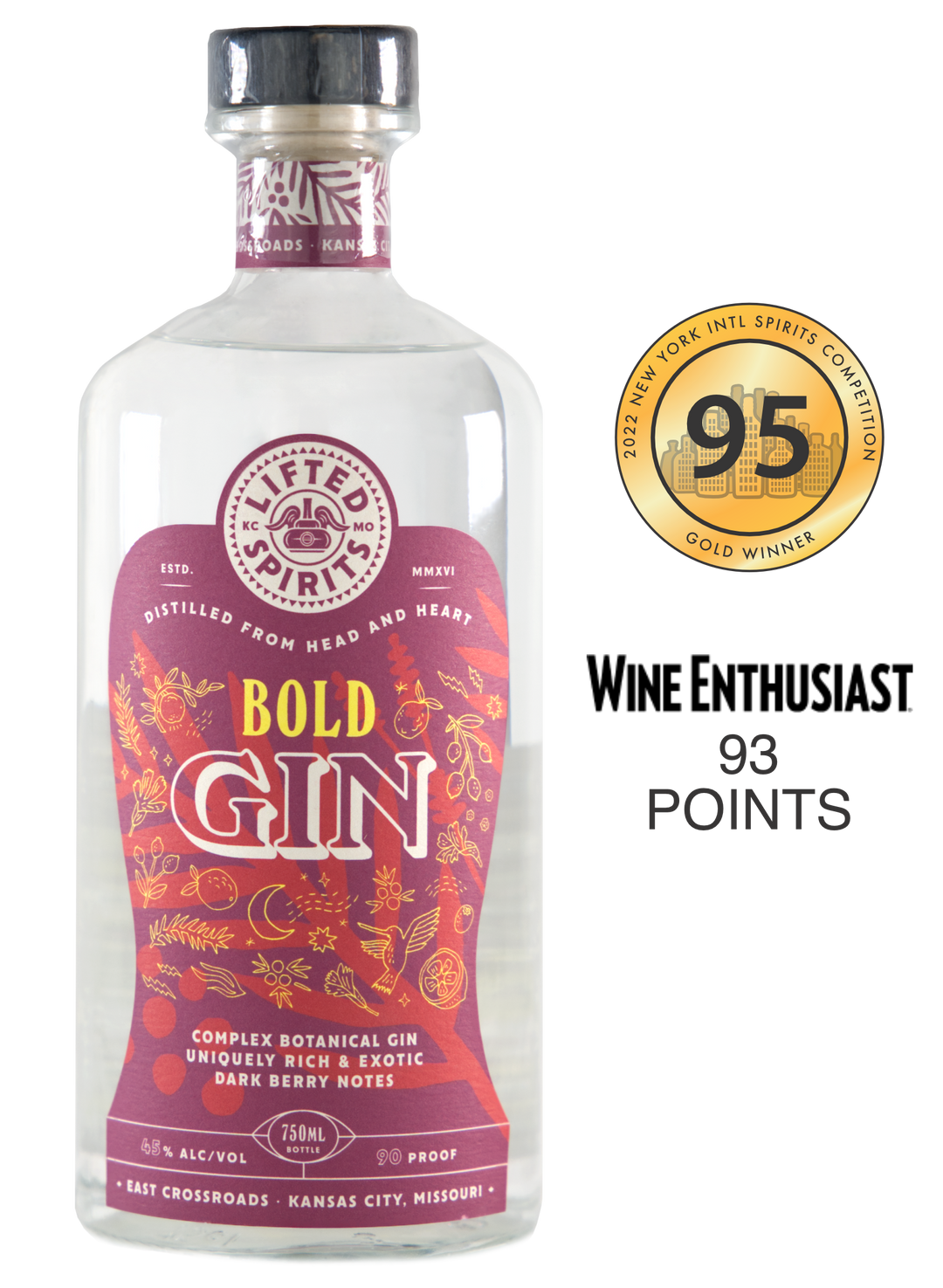 Lifted Spirits - Bold Gin