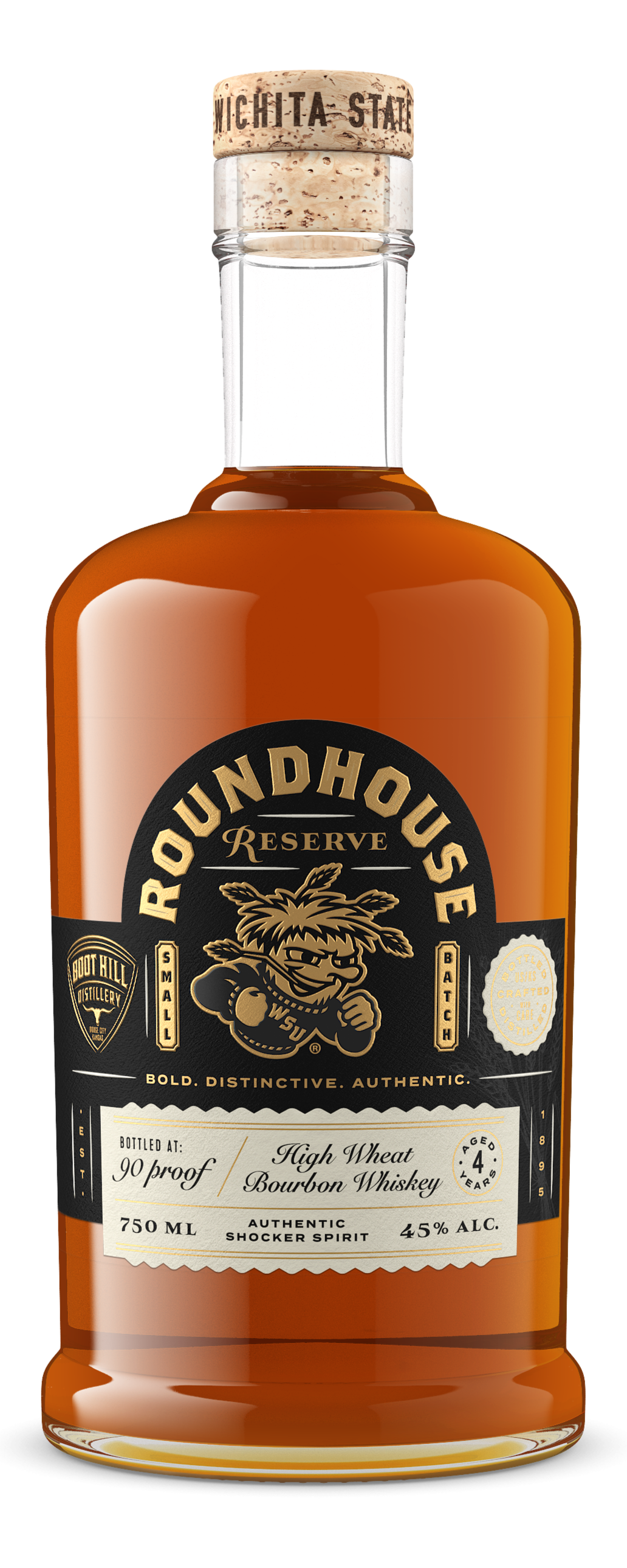 Boot Hill Roundhouse Reserve Bourbon Whiskey