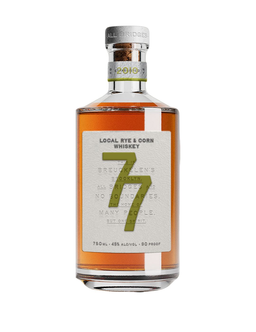 77 Local Rye & Corn Whiskey