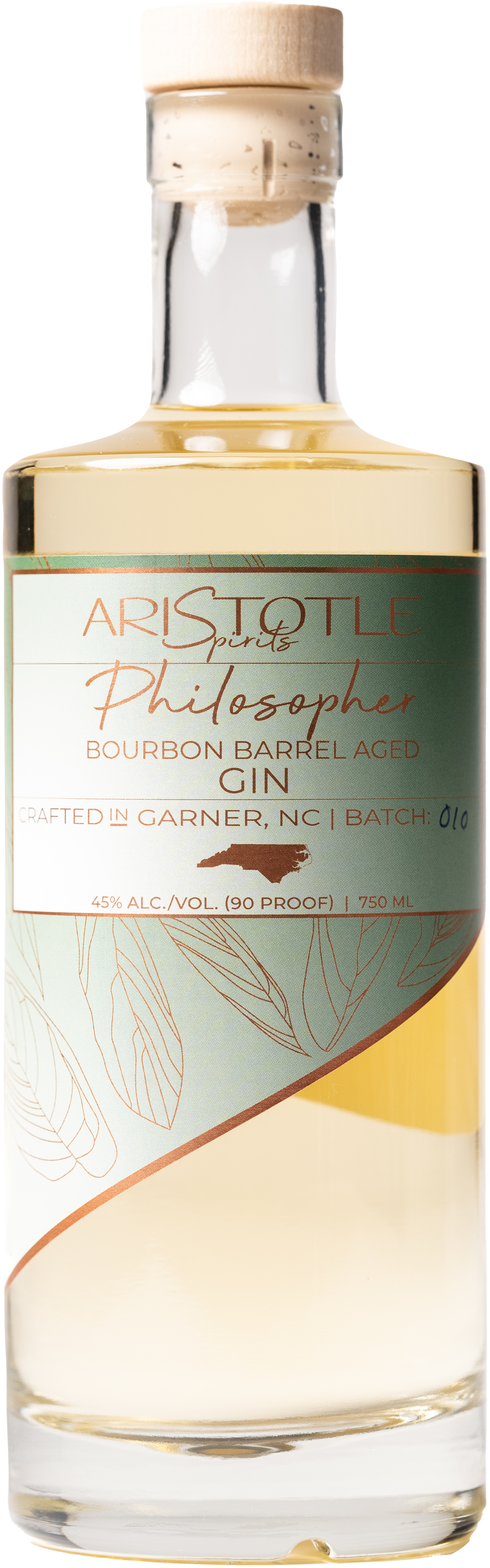 Aristotle Philosopher Bourbon Barrel Aged Gin