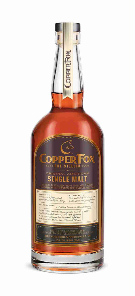 Copper Fox Original Single Malt Whisky – Big Thirst