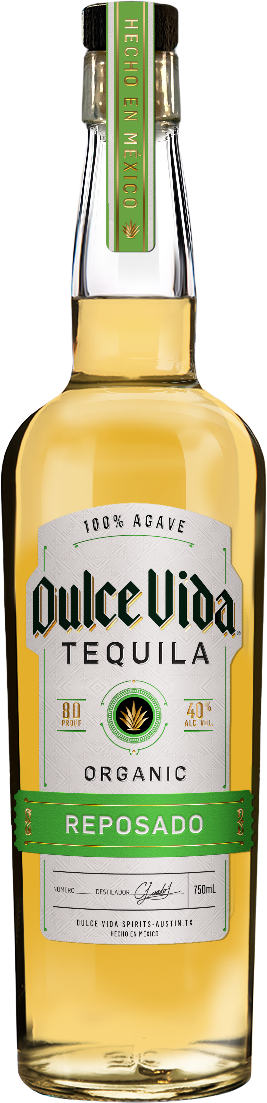 Reposado 80 Proof Tequila