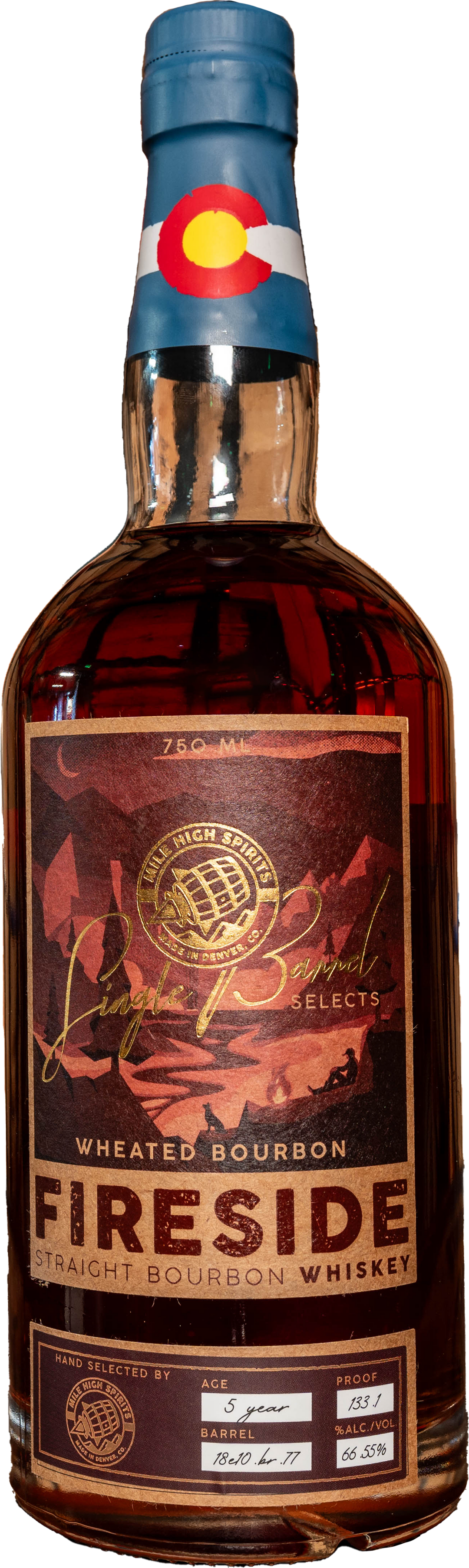 Fireside 5 year Wheated Bourbon Cask Strength