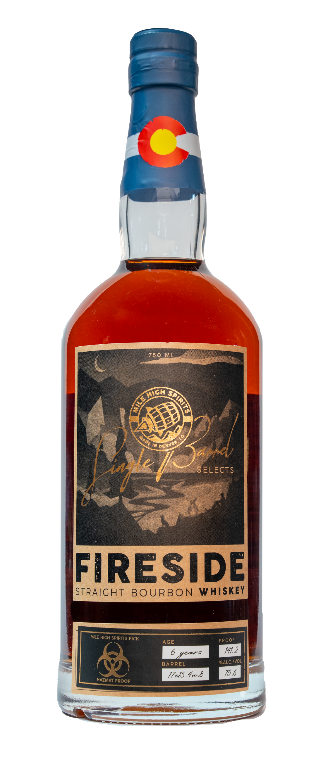 Fireside Single Barrel Bourbon Hazmat