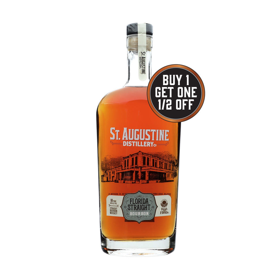 St. Augustine Florida Straight Bourbon 375ml