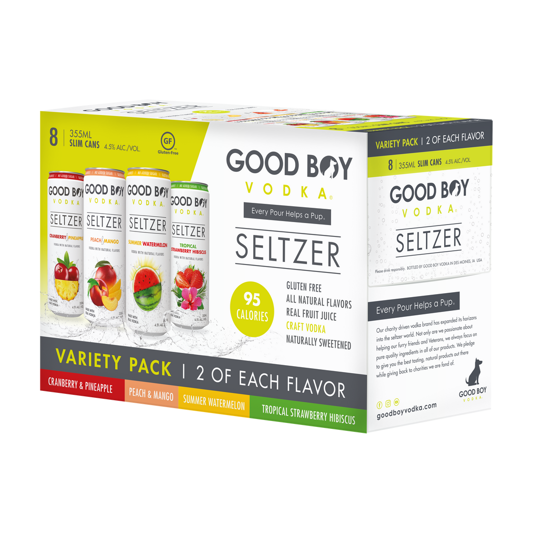 Good Boy Seltzer - Variety Pack 8pk