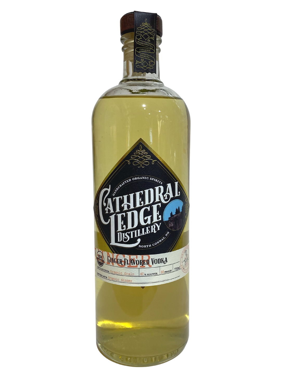 Cathedral Ledge Organic Ginger Flavored Vodka