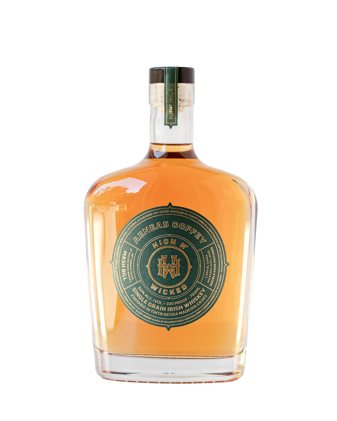 HNW Singular Limited Release No.4 “Aeneas Coffey” Single Grain Irish Whiskey