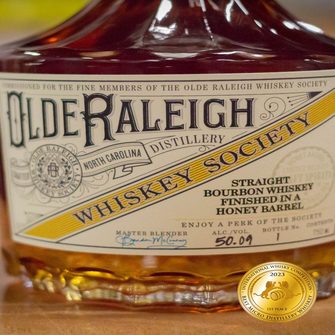 Olde Raleigh Honey Barrel Finished Bourbon