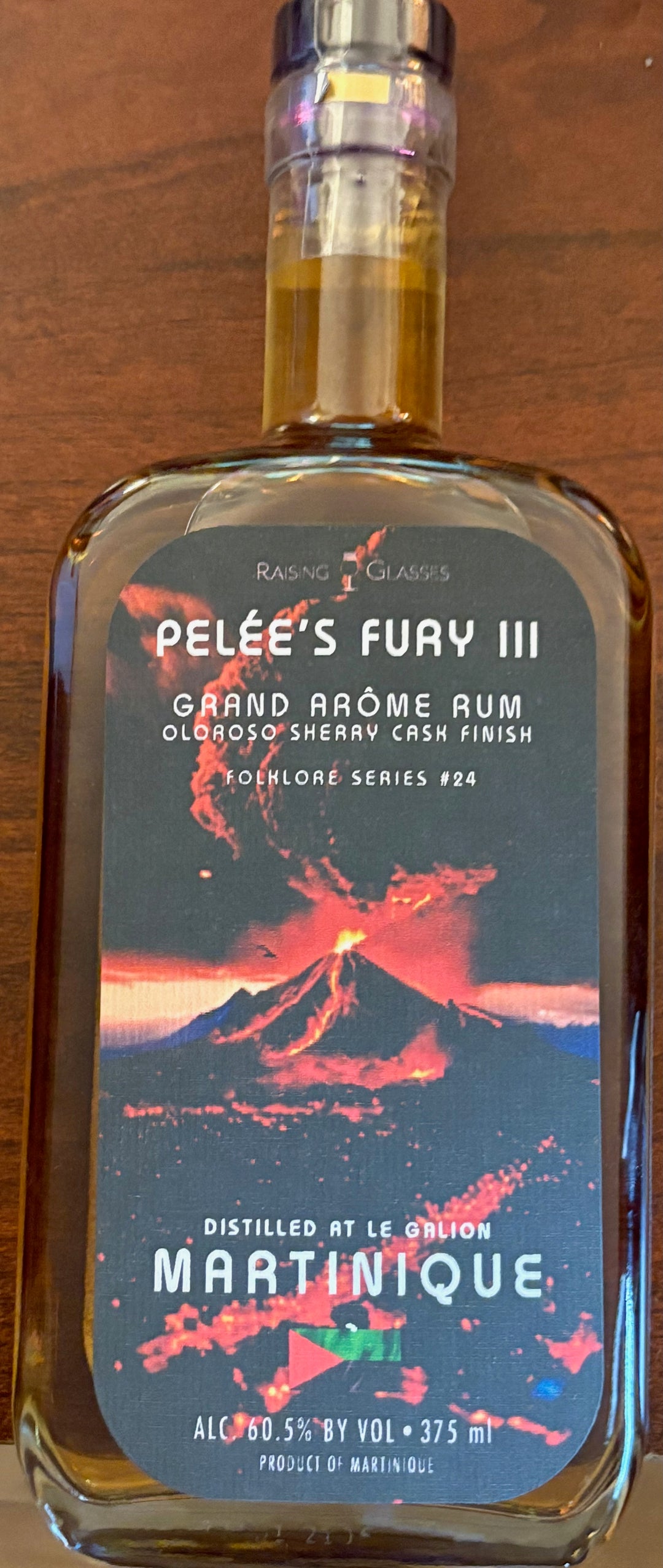 Pelée's Fury III Oloroso Rum