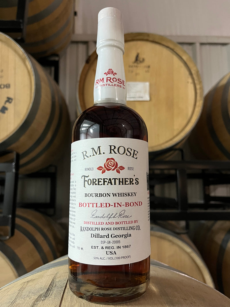 RM Rose Forefathers Bourbon Bottled-In-Bond