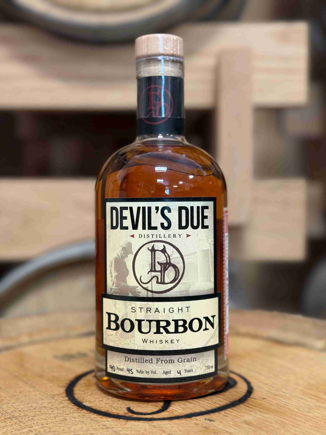 Devil's Due Straight Bourbon Whiskey