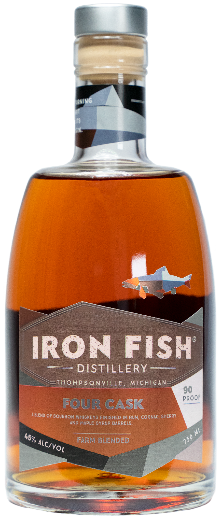 Iron Fish Four Cask Whiskey - A Blend of Bourbon Whiskies