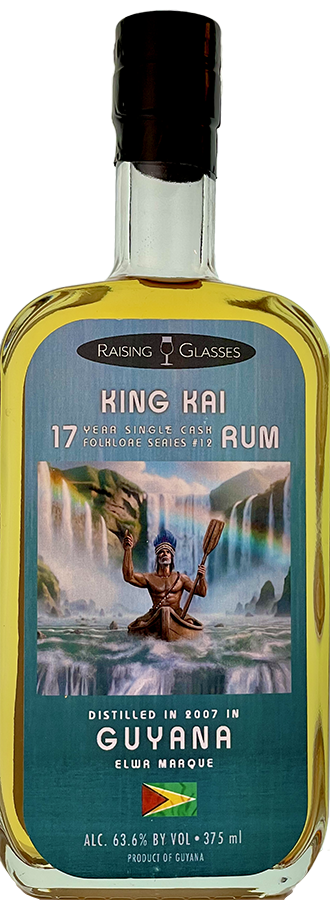 King Kai 17 yr Guyana ELWR Rum - Raising Glasses