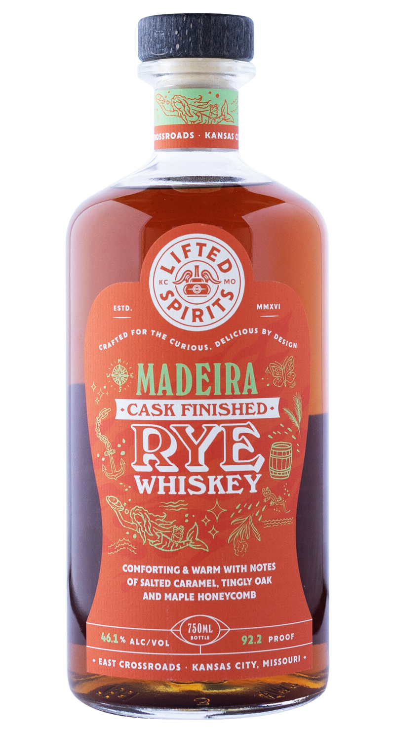 Madeira Cask Finished Rye Whiskey 750ml