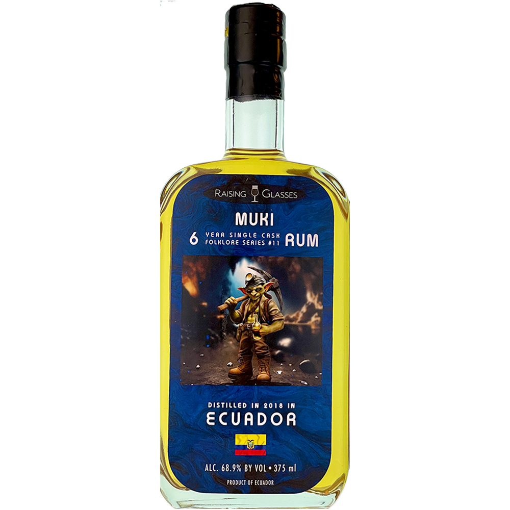 Muki 3 yr Ecuador Rum - Raising Glasses