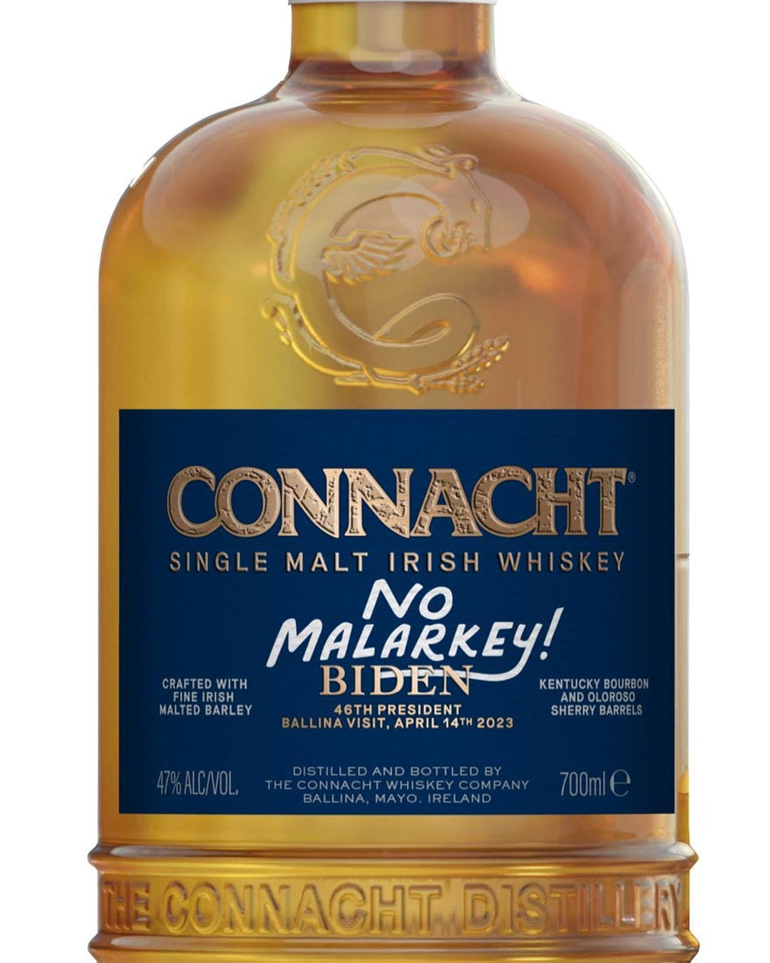 Connacht "No Malarkey" Commemorative Bottle