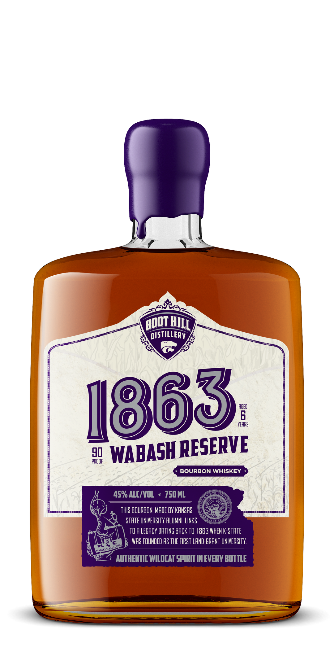 Wabash Reserve Bourbon Whiskey: 1863 Edition