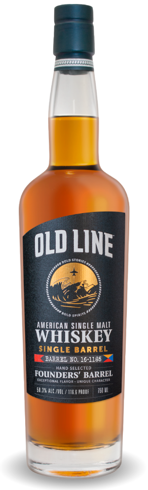 Old Line Single Barrel No. 16-1185 American Single Malt