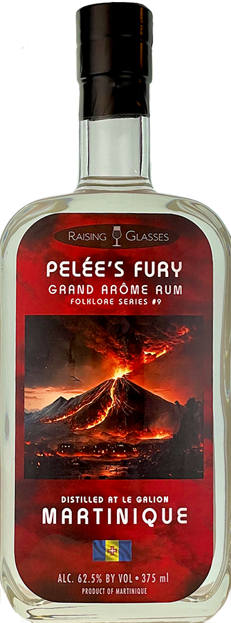 Pelée's Fury Martinique Grand Arôme Rum - Raising Glasses