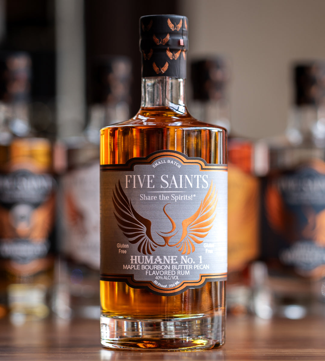 Five Saints Maple Bourbon Butter Pecan Rum
