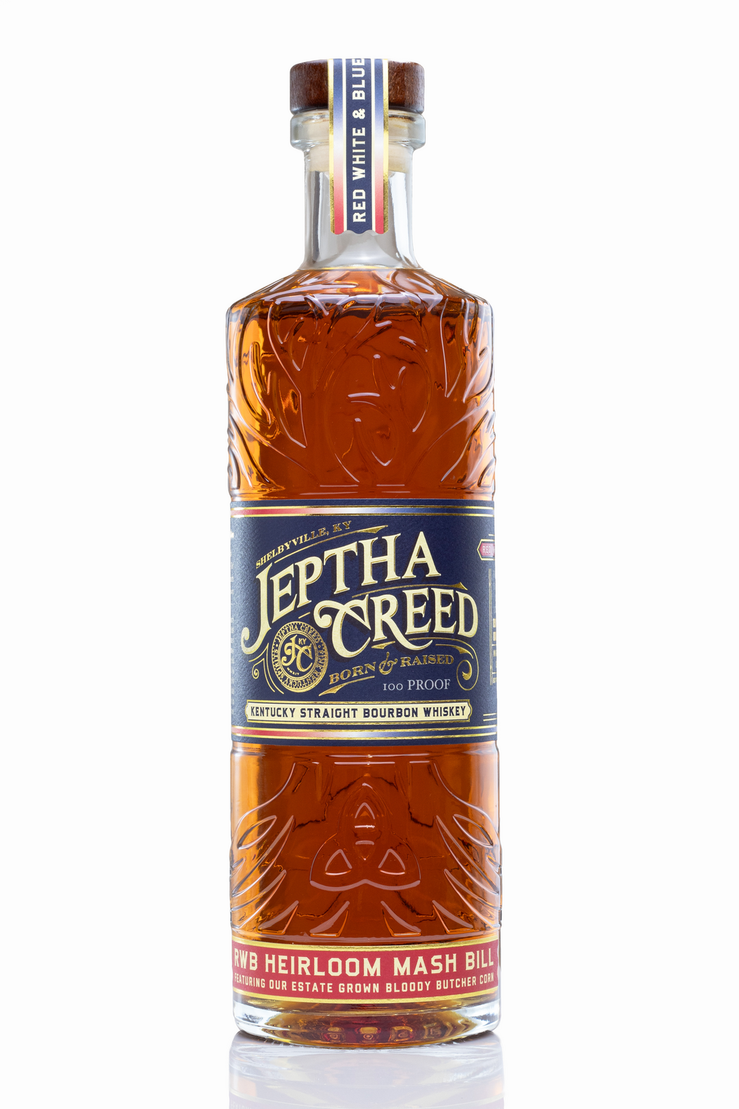 Jeptha Creed Red, White & Blue Bourbon - Batch 2