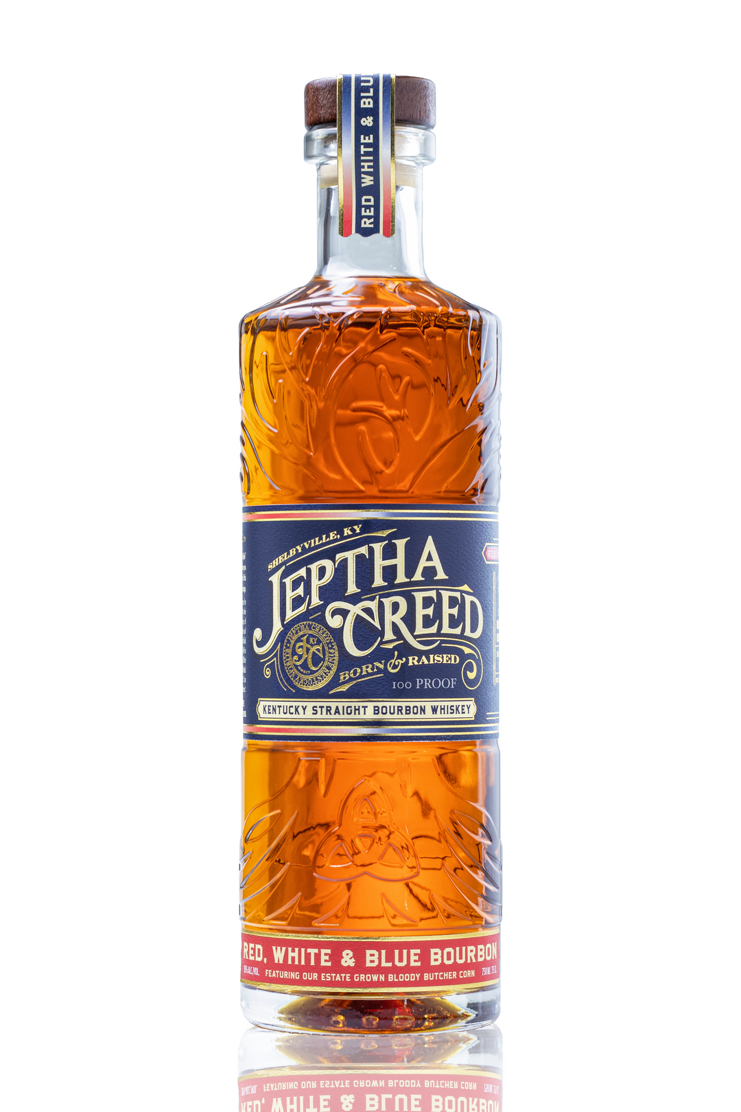 Jeptha Creed Red, White & Blue Bourbon - Batch 4