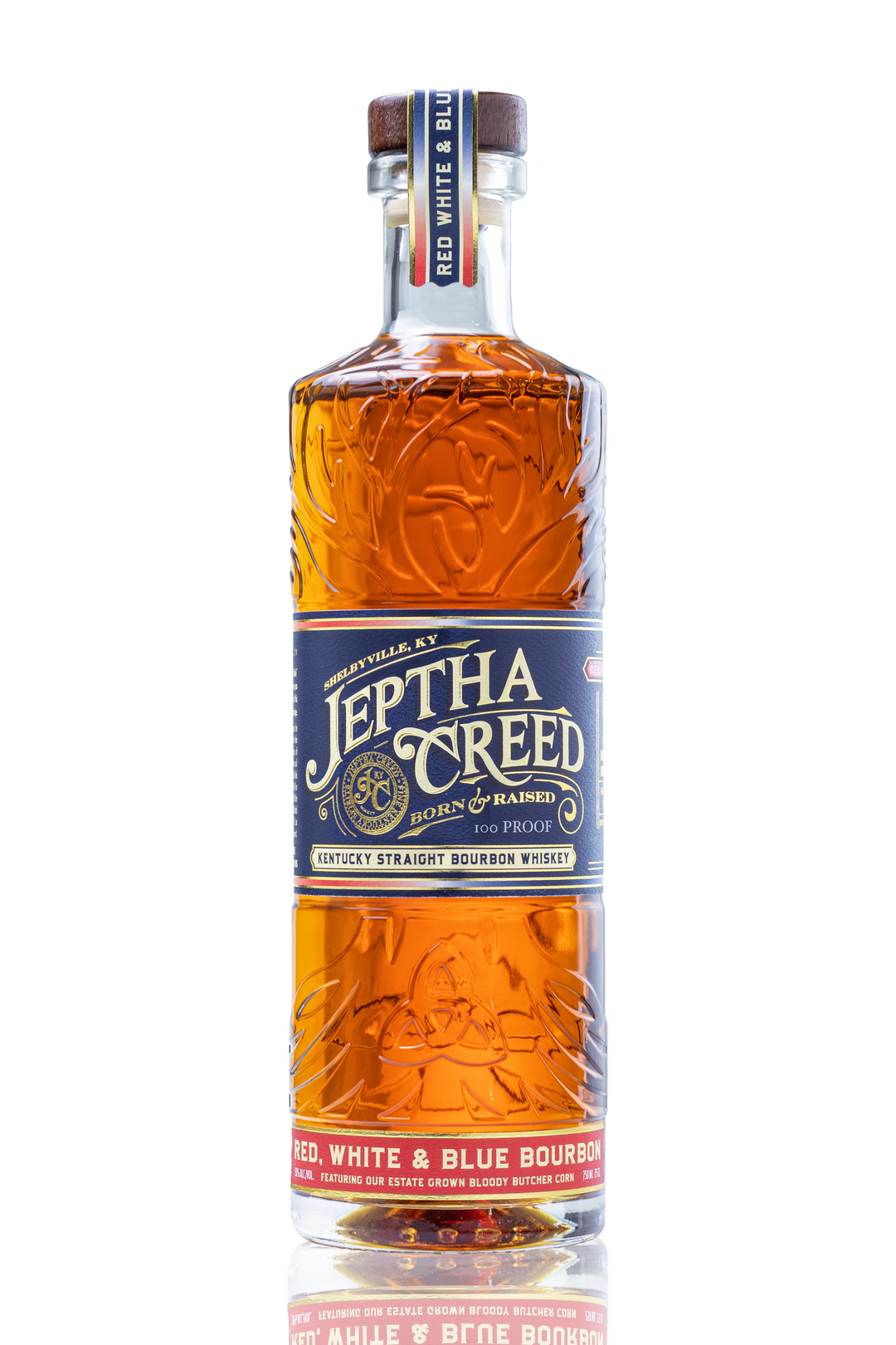 Jeptha Creed Red, White & Blue Bourbon - Batch 3