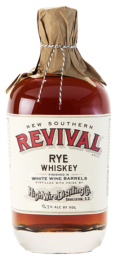 New Southern Revival Rye Whiskey Finished in White Wine Barrels