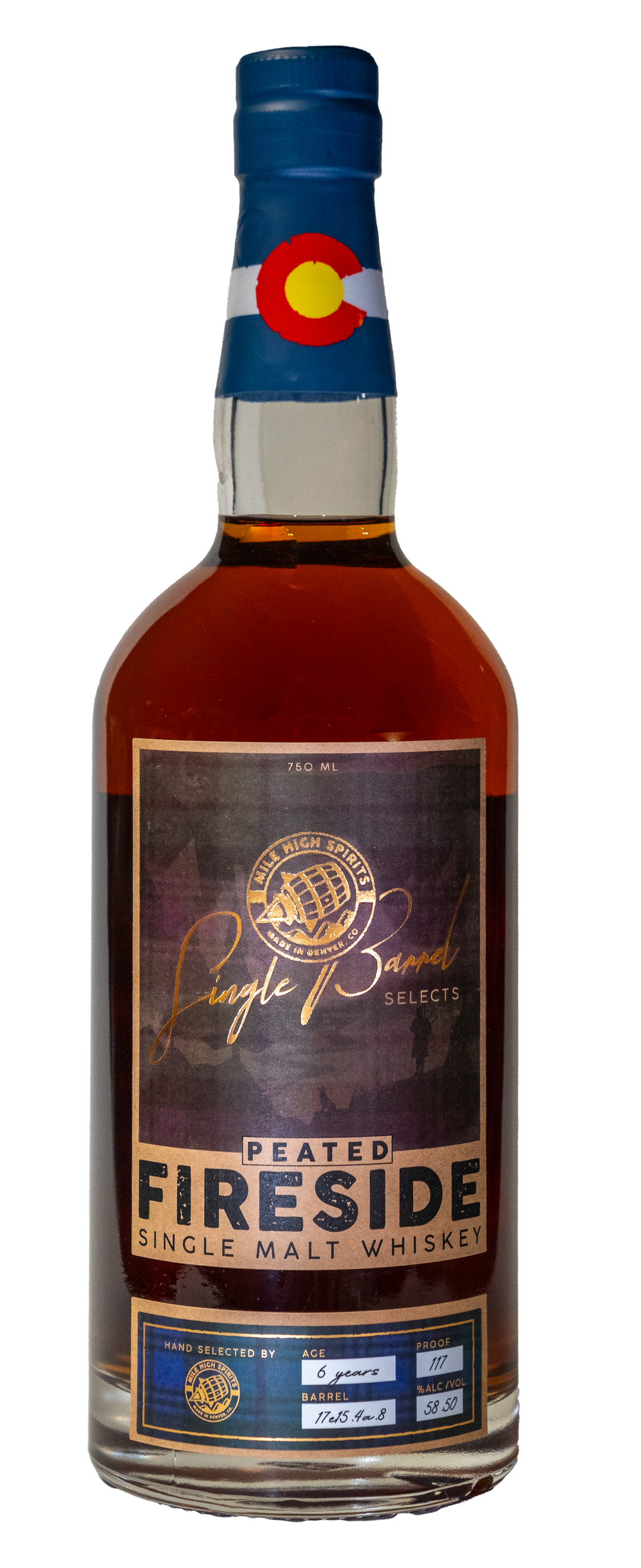 Fireside Wheated Bourbon Bottled in Bond