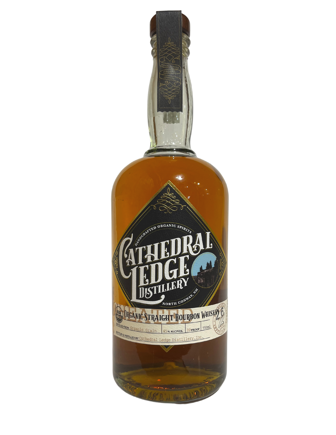 Cathedral Ledge Organic Straight Wheated Bourbon