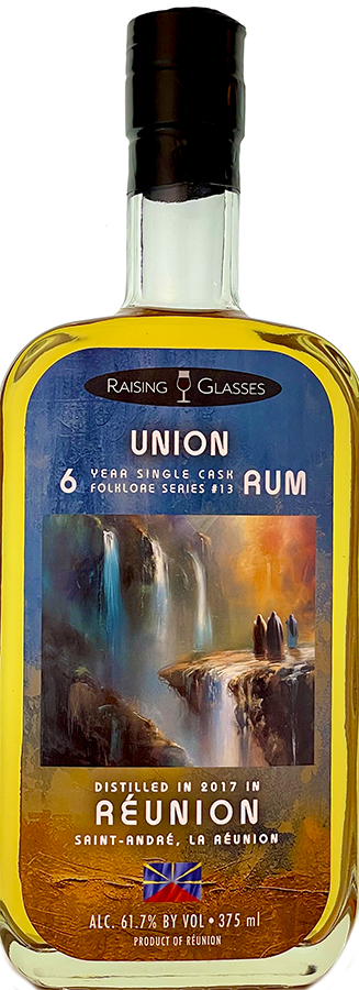 Union 6 yr Savanna Reunion Rum - Raising Glasses