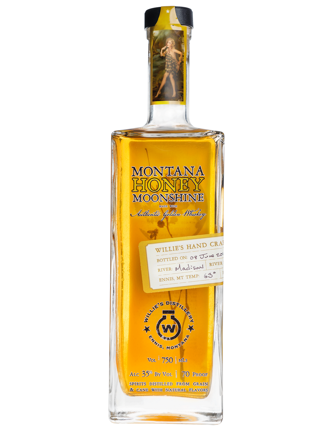 Willie's Montana Honey Moonshine