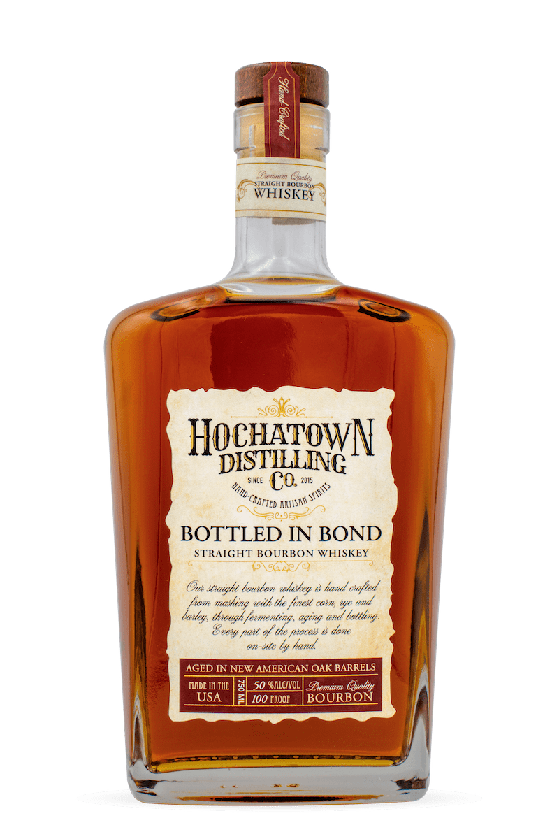 Hochatown Bottle in Bond Straight Bourbonのボトル画像