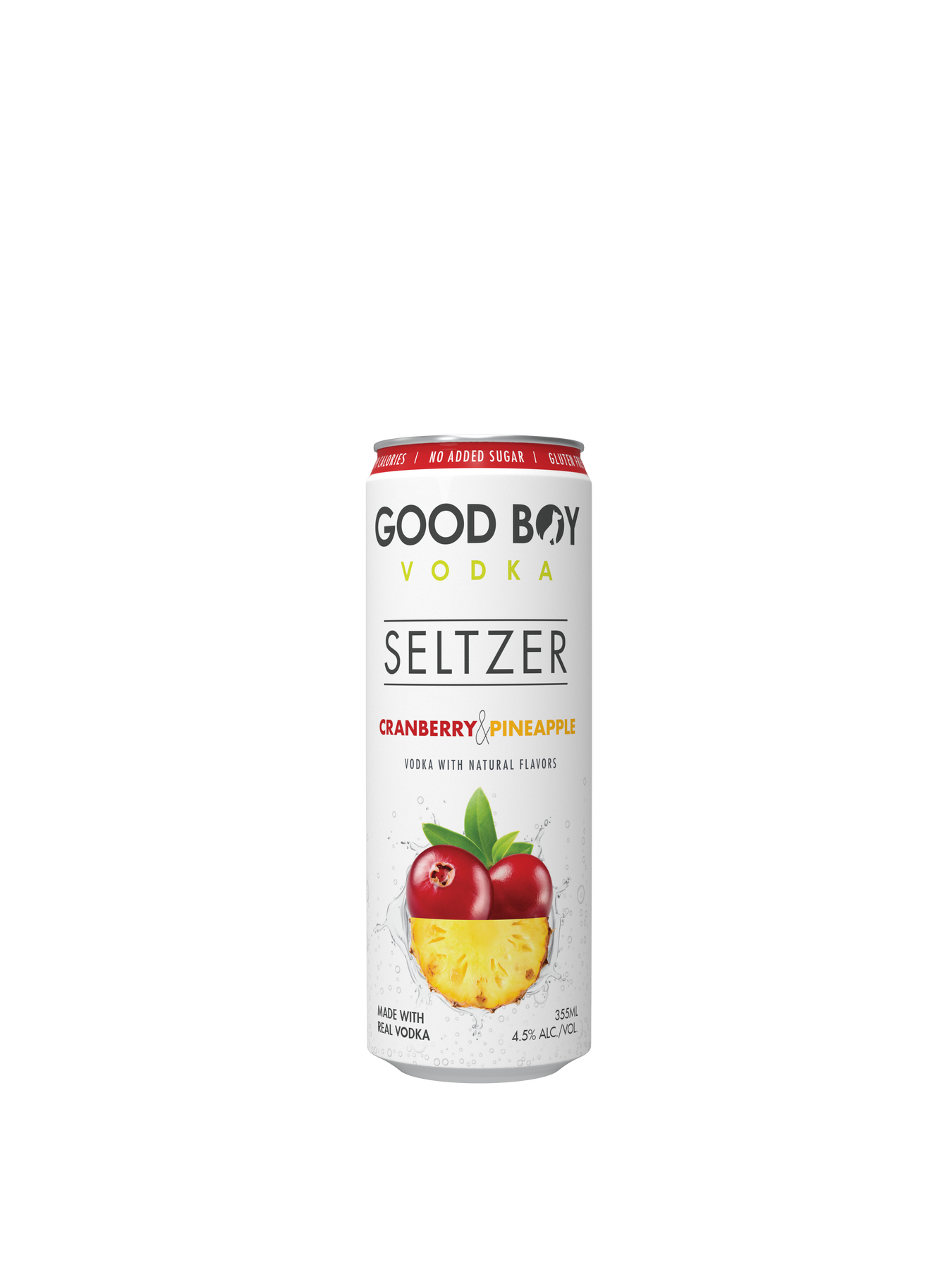 Good Boy Vodka Cocktail - Cranberry & Pineapple 4pk – Big Thirst