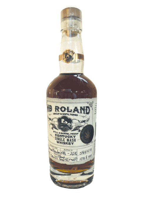 MB Roland Barrel Proof Kentucky Single Mash Hemped Whiskey